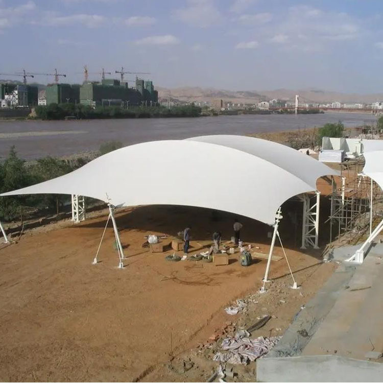 汕头膜结构汽车棚